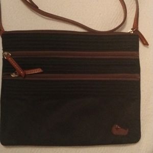Dooney & Bourke black and brown small